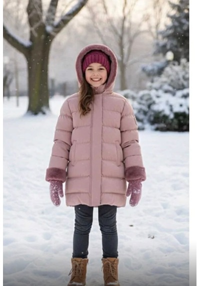 Boutiguestyles Kız Çocuk Şişme Mont Kürklü Açık Kahve Sedefli Işıltılı Çıkarılabilir Kapüşonlu Fermuarlı Pembe Boutiguestyles Kız Çocuk Şişme Mont Kürklü Açık Kahve Sedefli Işıltılı Çıkarılabilir Kapüşonlu Fermuarlı Pembe