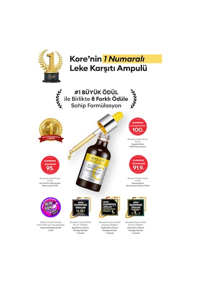 Missha Vita C Leke Karşıtı Sıkılaştırıcı Vitamin C Ampul 30 ML