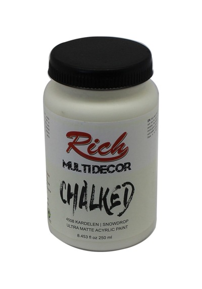 Rich Multi Decor Chalked Ultra Mat Akrilik 250 Cc 4508 Kardelen Kahverengi