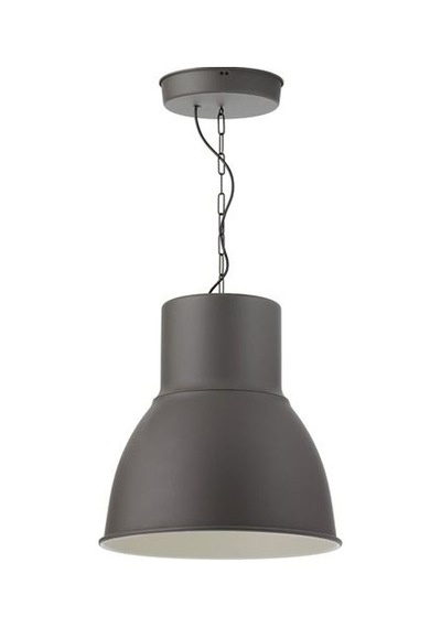 Ikea Hektar Sarkıt Lamba, Koyu Gri, 47 Cm