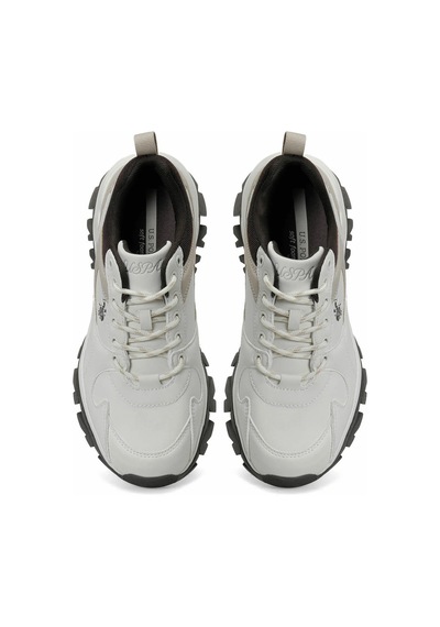 U.s. Polo Assn. Tracky Kalın Taban Kadın Spor Sneaker Ayakkabı Bej-kahve