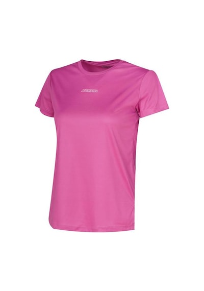 Hummel Renglon Kadın Pembe Yuvarlak Yaka Tişört Pembe