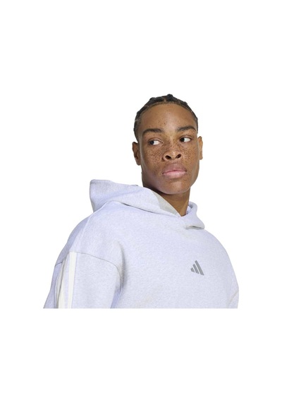 Adidas M Ak 3s Oh Hd Gri Erkek Sweatshirt Kw2409