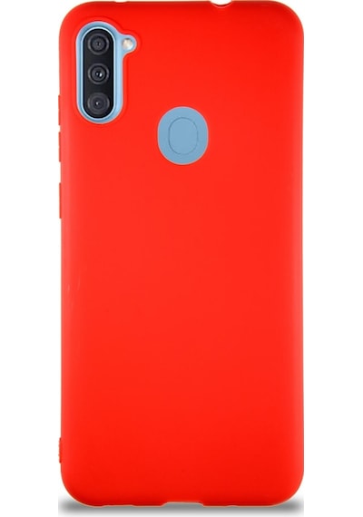 Samsung Galaxy M11 Kilif Soft Premier Renkli Silikon Kapak 496039104