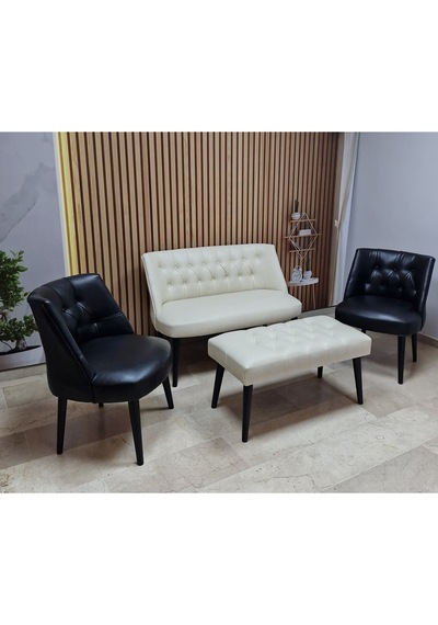 Azra Mobilya Deri Çay Seti Koltuk Takımı+puf Oturma Grubu Cafe Mobilya Ofis-büro Mobilya Balkon Mobilya Krem-siyah Azra Mobilya Deri Çay Seti Koltuk Takımı+puf Oturma Grubu Cafe Mobilya Ofis-büro Mobilya Balkon Mobilya Krem-siyah