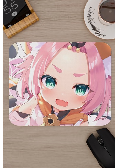 Diona Genshin Impact Anime Gacha V2 - 22x18 Gaming Mouse Pad Fare Altlığı