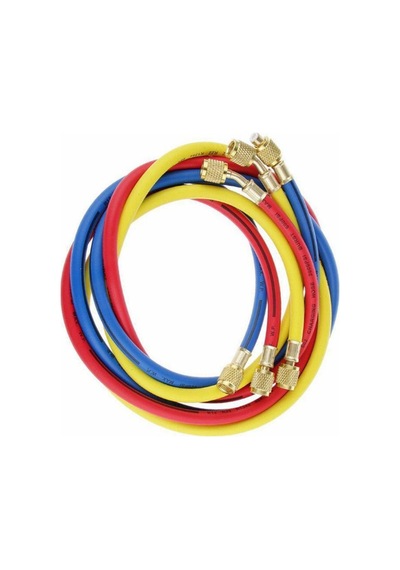 Gaz Şarj Hortumu R134-R22-R404 180Cm Gaz Doldurma Hortumu 3 Adet
