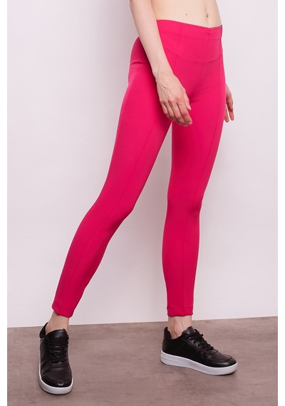 JUMENT Power Strech Likralı Dar Kesim Yüksek Bel Beli Lastikli Bilek Boy Kumaş Pantolon-fujya JUMENT Power Strech Likralı Dar Kesim Yüksek Bel Beli Lastikli Bilek Boy Kumaş Pantolon-fujya