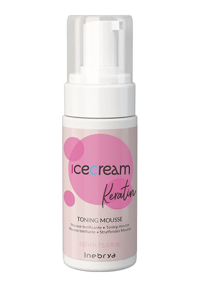 Inebrya Ice Cream Keratin Toning Mousse 175 Ml Acai Üzümü