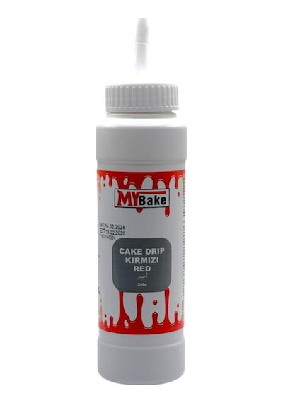 Mybake Cake Drip Kırmızı 250 Gr