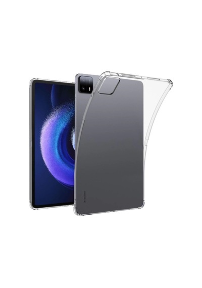 Xiaomi Pad 6 Kılıf Anti Shock Tablet Silikon - Şeffaf Kılıf