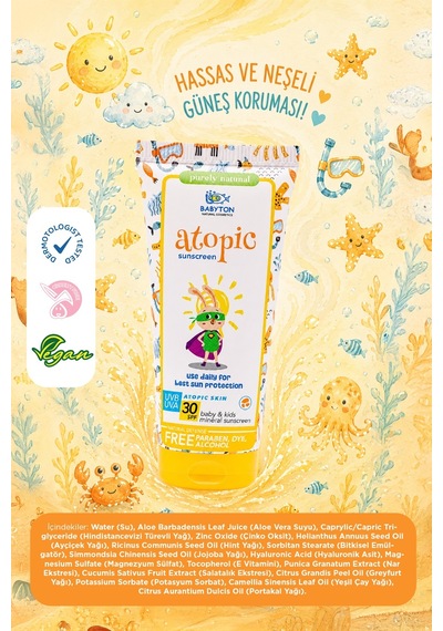 Babyton Atopik Cilt Güneş Kremi 100 ML