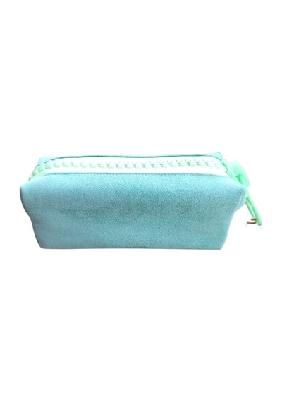 Unicus Big Zip Pastel Nubuk Kalemkutu 924-yeşil Çok Renkli