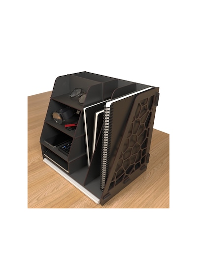 Kuk Design Voronoi Masaüstü Organizer Düzenleyici Evrak Rafı N11.318