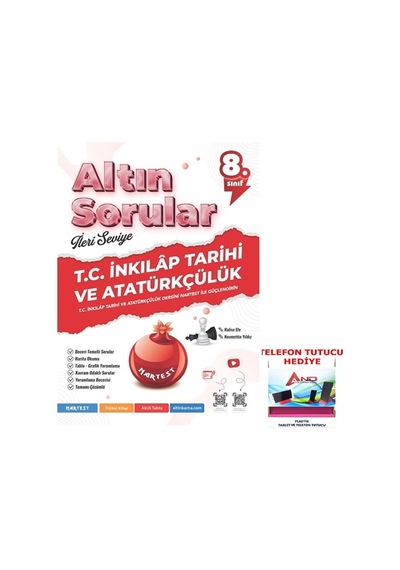 Nartest 8 Sınıf İnkılap Tarihi Ve Soru Bankası