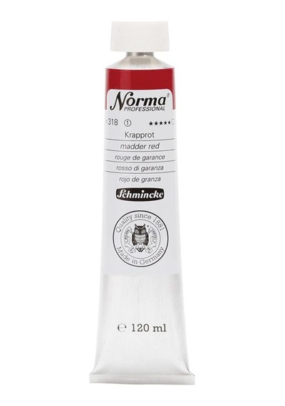 Schmincke Norma Profesyonel Yağlı Boya 120 ML 318 Madder Red