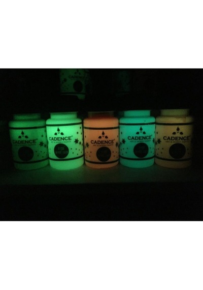 Karanlıkta Parlayan Boya Glow In The Dark Koyu Yeşil No Color