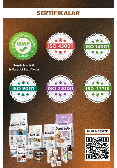 Purelife Multicolor Tavuklu Gurma Yetişkin Kedi Maması 15 KG