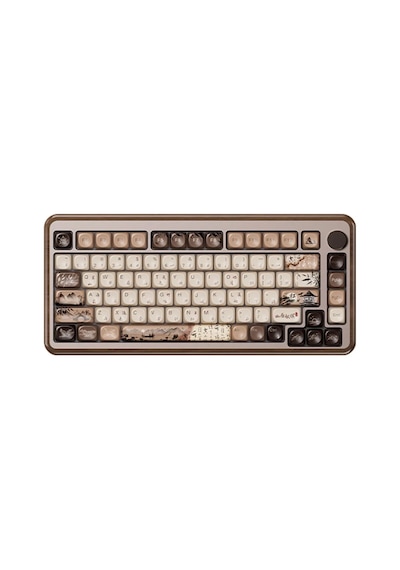Akko MU02 Mountain Seclusion TKL Rosewood Switch RGB Kablosuz Hotswap Mekanik Oyuncu Klavye