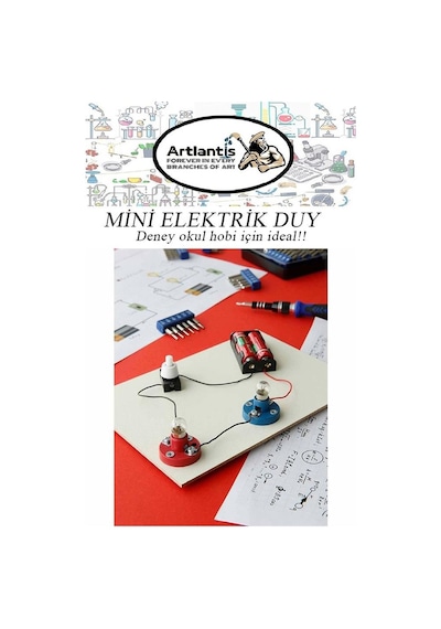 Seri Ve Paralel Elektrik Devresi 1 Paket Basit Elektrik Devresi Deney Seti Okul İş Eğitimi Seti