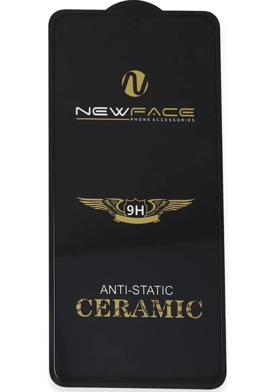 Newface Apple iPhone Uyumlu  13 Pro 3d Antistatik Seramik Nano Ekran Koruyucu