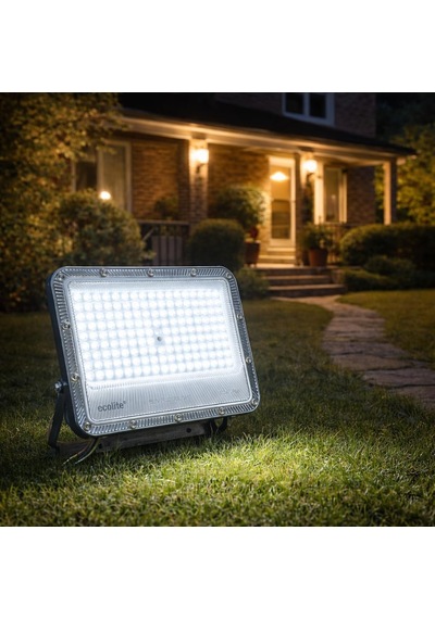 Ecolite 100w Led Projektör 8000 Lümen Ip66 Su Geçirmez Dış Mekan Floodlight Bahçe Duvar Otopark Aydınlatma 220 Volt Beyaz Işık 6500k