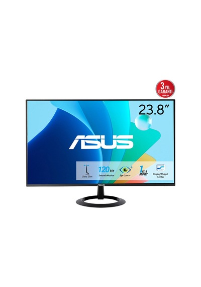 Asus Vz249hg 23.8" 1ms, 120hz, Full Hd, Hdmı, D-sub, Ips Led, Adaptive Sync, Mavi Işık Filtresi, Car