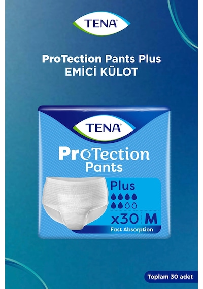 Tena Protection Pants Plus Emici Külot Yetişkin Bezi M 120 Adet