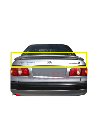 Toyota Corolla Spoiler 1999-2002 Arası Modellere Uyumludur