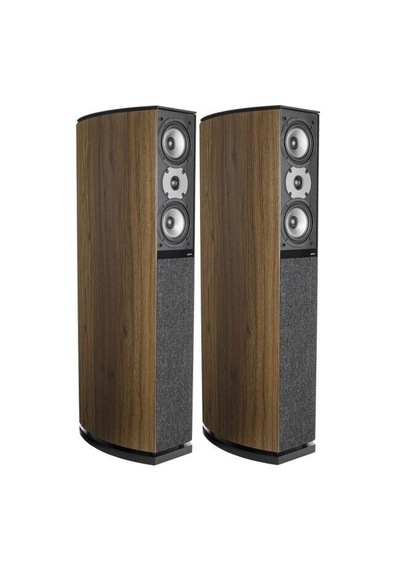 Jamo D 590 Special Edition Walnut Ceviz Kule Tipi Hoparlör Çift ı