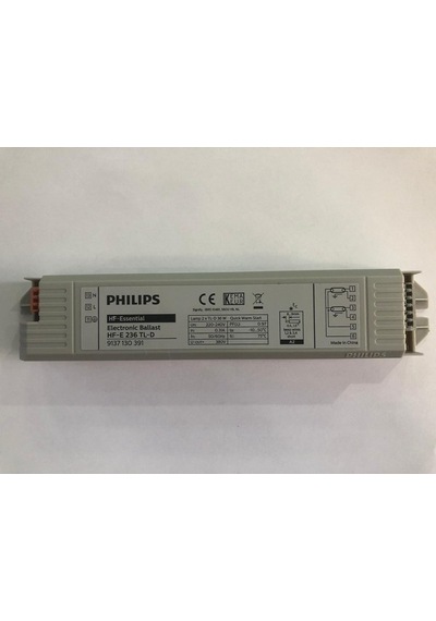 Philips Hf-E 2  x  36 W Elektronik Balast