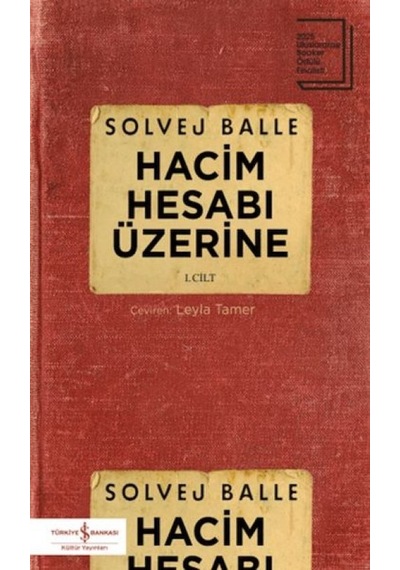 Hacim Hesabı Üzerine - 1. Cilt - Ezjı-722662