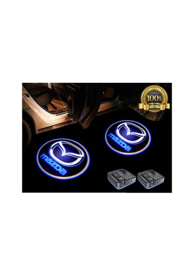 Mazda Kapı Altı Led Aydınlatma Araç Logolu