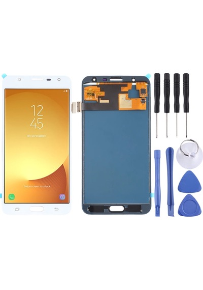 Samsung Galaxy Uyumlu J7 Core J701 Lcd Ekran Beyaz Renk İlanı +tamir Seti