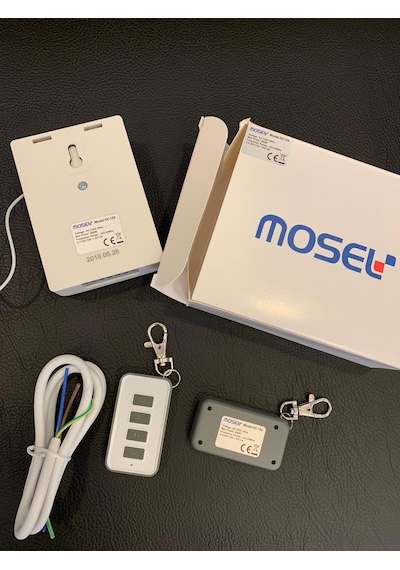 Mosel Kepenk Alıcı Joy Dc 155 +2 Kumanda Yeni Tip