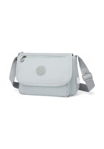 Smart Bags Krinkıl Açık Gri Kadın Çapraz Askılı Çanta Smb 1148 Açık Gri