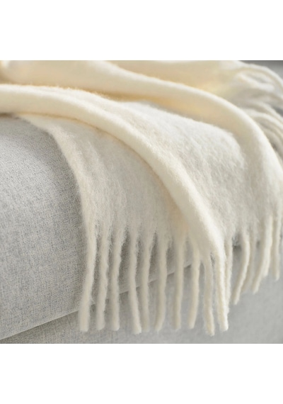 Ikea Klıppoxel Polar Koltuk Örtüsü Tek Kişilik 130 X 170 Cm Beyaz