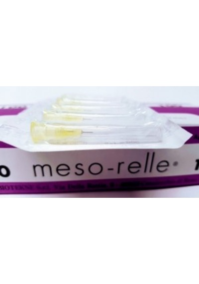 Meso Relle 30G x 6 MM Hipodermik Mezoterapi İğnesi 100 Adet