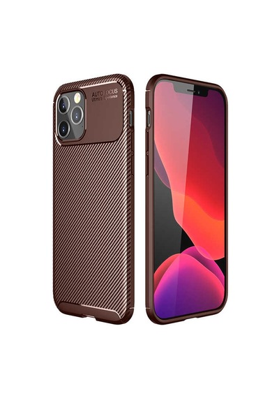 Rba Aksesuar Apple Uyumlu iPhone 12 Pro Max Kılıf Rba Negro Silikon Kapak - Siyah Siyah