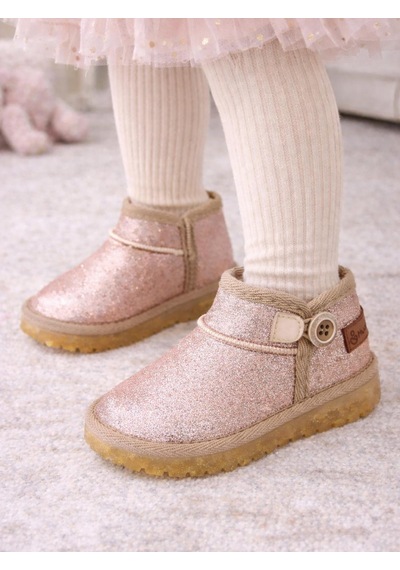 Mumenim Baby Aurora Simli 26- Botss - Sarı Altın