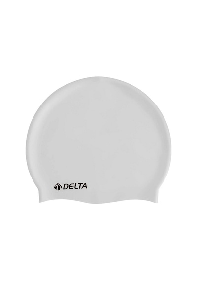 Delta Silikon Bone Deluxe Yüzücü Havuz ve Deniz Bonesi Düz Renk Beyaz