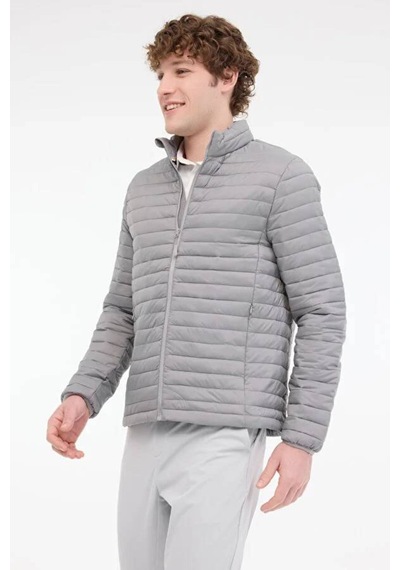 Lumberjack 4w Perry Coat 1sn21 4pr Erkek Mont A101813690 Gri Açık