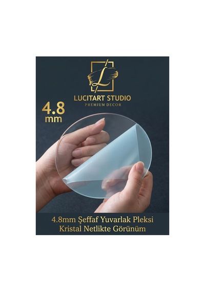 4.8mm Şeffaf Yuvarlak Pleksi Levha - Kusursuz Lazer Kesim Akrilik Disk Adet Seçenekli - Cam Alternatifi Gümüş 4.8mm Şeffaf Yuvarlak Pleksi Levha - Kusursuz Lazer Kesim Akrilik Disk Adet Seçenekli - Cam Alternatifi Gümüş