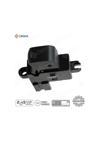 Nissan Qashqai - Navara - Micra - Note Cam Açma Düğmesi Tekli