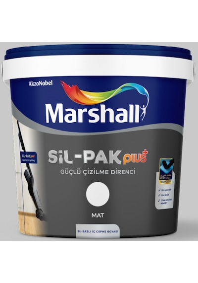 Marshall Sil-pak Plus İç Cephe Boyası Sabun Köpüğü 7,5l 7.5 L