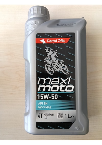 Petrol Ofisi Maxi Moto 15W50 Motor yağı 1 Litre