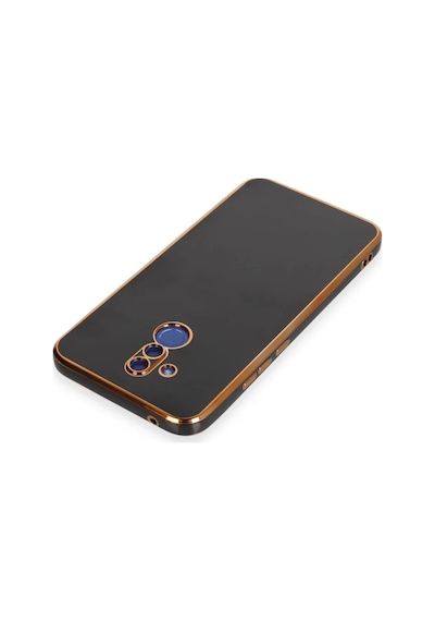 Huawei Mate 20 Lite Uyumlu Kılıf Volet Silikon - Siyah