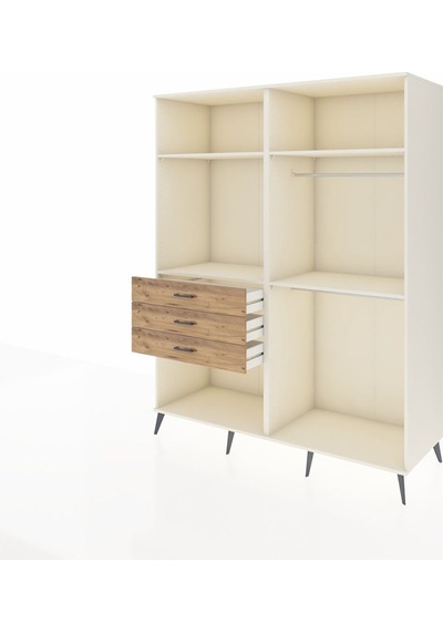 Kronos Gardrop 4 Raflı 3 Çekmeceli 2 Askılı 176x59x221 Aytaşı-aytaşı/çam Aytaşı/çam Kronos Gardrop 4 Raflı 3 Çekmeceli 2 Askılı 176x59x221 Aytaşı-aytaşı/çam Aytaşı/çam