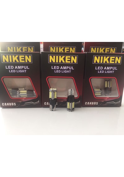 T10 Led-Park Ampul Ledi-Plaka Ampul Ledi Canbus Beyaz