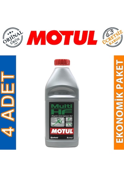 Motul Multi Hf Sentetik Hidrolik Direksiyon Sıvısı 4 x 1 L